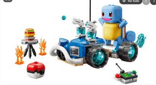 Lego Pokémon Squirtle Coche