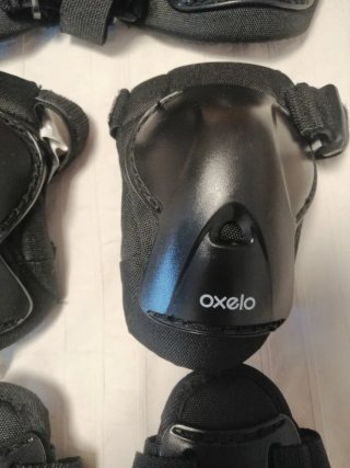 Set de Protecciones Patinaje Oxelo Talla XS