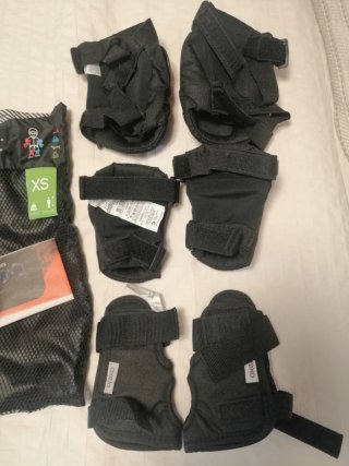 Set de Protecciones Patinaje Oxelo Talla XS