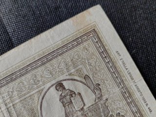 Banconota 100 lire grande B Barbetti