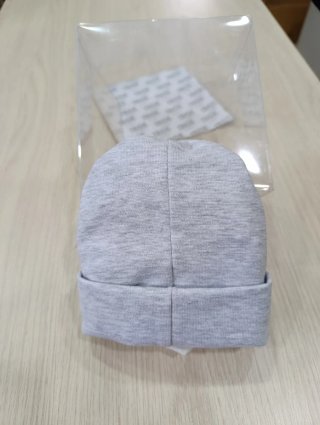 Cappellino neonato grigio irge