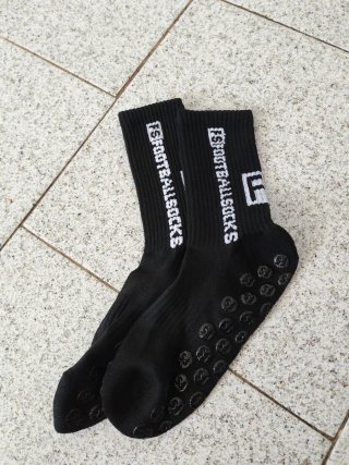 Calzini antiscivolo da calcio neri football socks