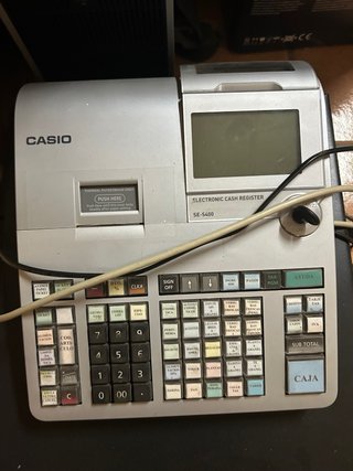 Caja Registradora Casio SE-S400