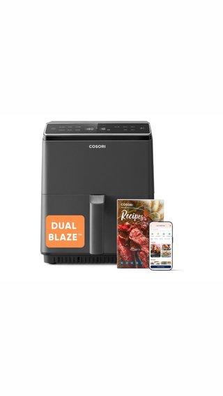 Cosori Freidora de Aire Dual Blaze 6.4L