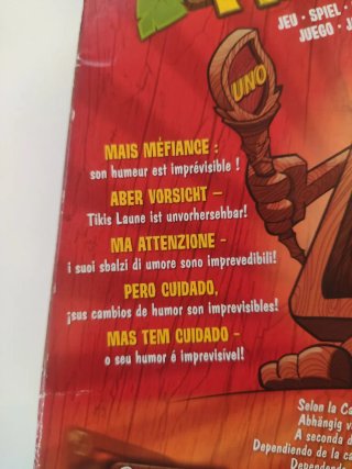 UNO Tiki Twist Juego de Mesa Mattel