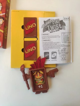 UNO Tiki Twist Juego de Mesa Mattel