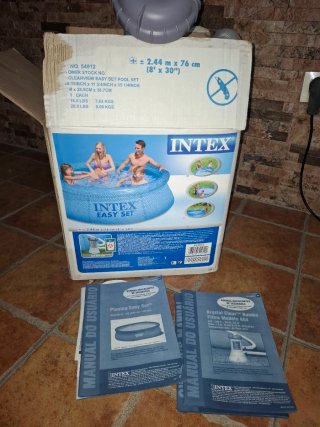 Piscina Intex Easy Set 2.44m con depuradora