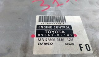 Toyota 528751 centralita motor 896610f101 corolla