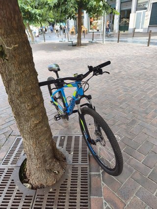 Bicicleta de Montaña B'Twin Azul