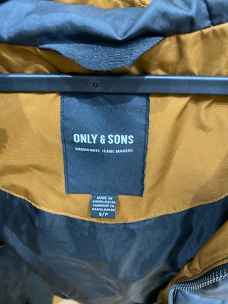 Anorak Acolchado Only & Sons Talla L
