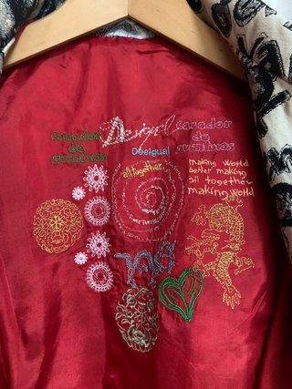 Abrigo Desigual Vintage Estampado