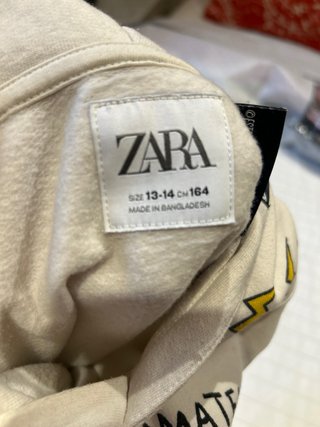 Sudadera con capucha estampada. 13-14 años