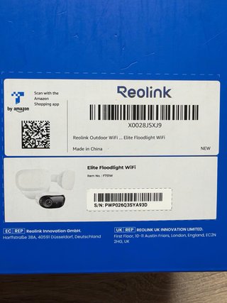 Cámara de Seguridad Reolink con Focos