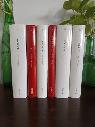 Lote literatura contemporánea