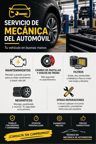 Técnico en Mecánica de Automoción