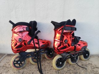 Patines Tri Skate Talla 43 Rojo