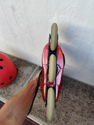 Patines Tri Skate Talla 43 Rojo