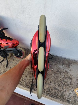 Patines Tri Skate Talla 43 Rojo