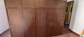 Armario Grande de Madera de 5 Puertas