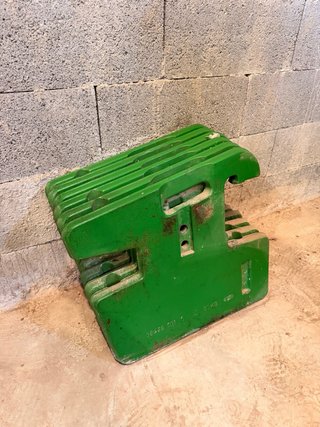 Juego de contrapesos John Deere 50kg 6 uds