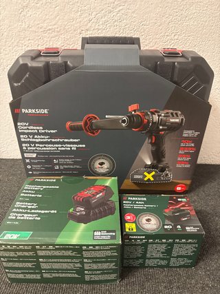 Taladro Percutor Parkside 20V 150Nm