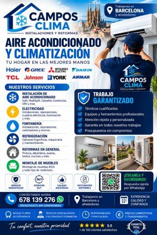 ⚡ INST. ELÉCTRICAS | ❄️ INST. CLIMATIZACIÓN