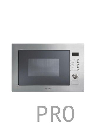 Microondas de encastre con grill, 25 L, 900 W