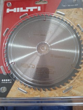 Disco Sierra Circular Hilti Premium 190mm