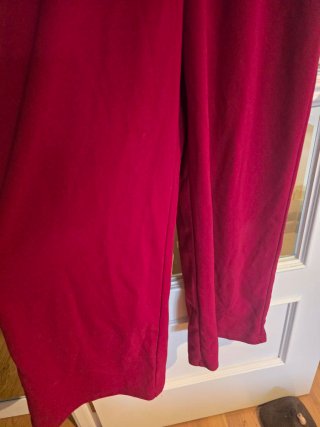 Mono largo sin mangas rojo talla M