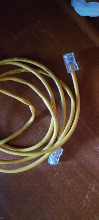 Cavo Ethernet RJ45 Giallo