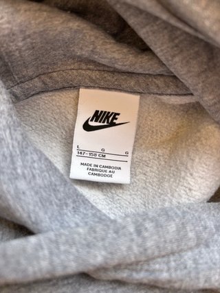 Sudadera Nike Gris