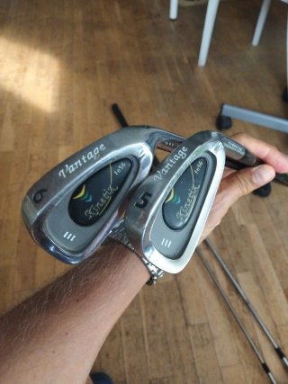 Set de Palos TaylorMade y Vantage inicio