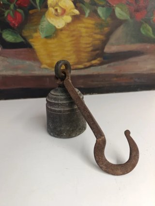 Pesa antigua para romana