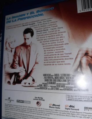 INSTINTO BÁSICO 1.ª EDICION: BLU RAY DESCATALOGADO