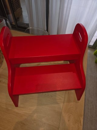 Escalón Zapatero IKEA Rojo