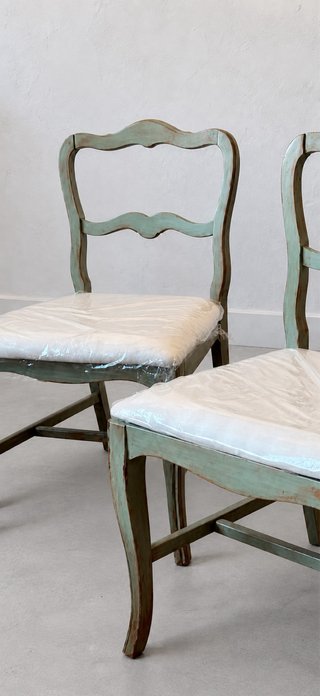 Set de 4 Sillas Vintage Restauradas