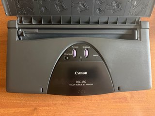 Canon BJC-80 Stampante Portatile Vintage
