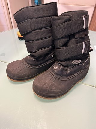 Botas de nieve negras