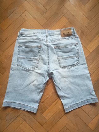 Bermuda Vaquera Easy Wear Azul Claro