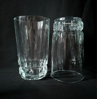 12 VASOS ALTOS CRISTAL D'ARQUES