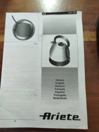 Bollitore elettrico Ariete Lipton