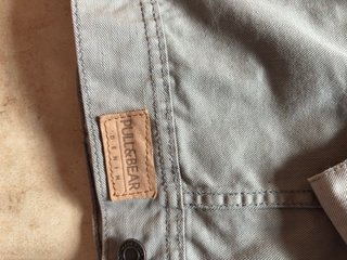 Chaqueta vaquera Pull&Bear beige