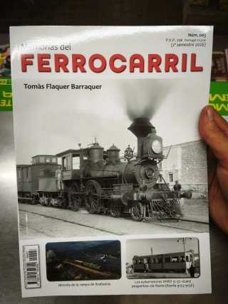 Revista Memorias del ferrocarril #3. Nueva