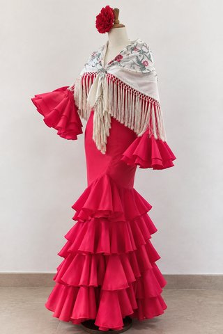 Traje de flamenca completo