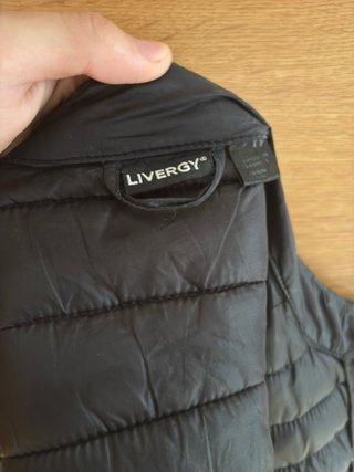 Chaqueta Livergy Negra