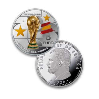 Moneda de Plata España Mundial
