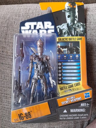 Star Wars Saga Legends IG-88 Figura 10cm
