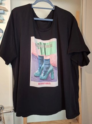 Camiseta Talla Grande Without Rules