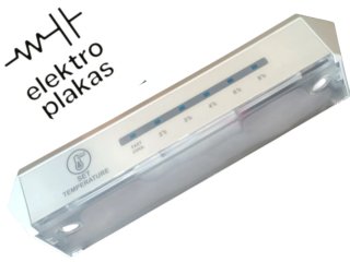 Botonera selectora con luz LED