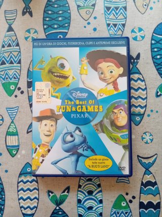 DVD Disney Pixar The Best Of Fun & Games